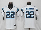 Women Nike Carolina Panthers 22 McCaffrey Nike White Alternate Vapor Limited Jersey,baseball caps,new era cap wholesale,wholesale hats